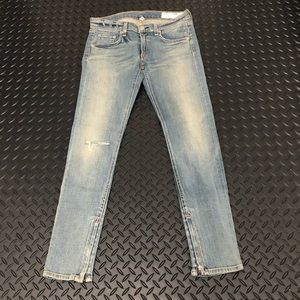 Rag & bone capri Jean Size 27